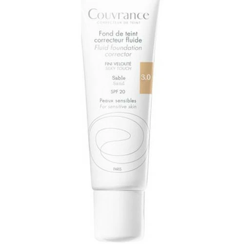 Avene Avène couvrance fond de teint correcteur fluide sable 30ml Couleur Autres 1 Avene Avène couvrance fond de teint correcteur fluide sable 30ml Couleur Autres