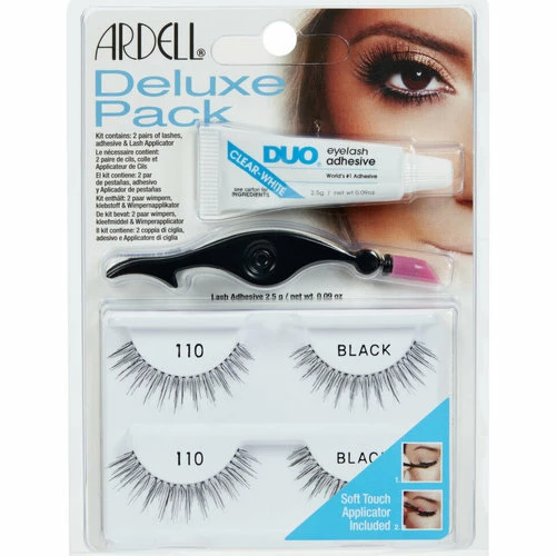 Ardell Augenwimpern 110 schwarz Deluxe Pack 1 Ardell Augenwimpern 110 schwarz Deluxe Pack