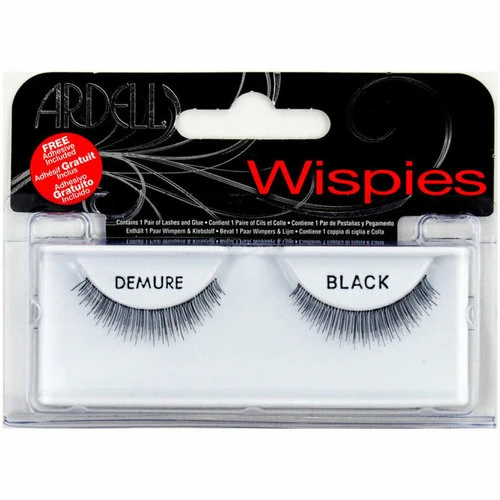 Ardell Wispies Lashes Demure Black 1 Ardell Wispies Lashes Demure Black