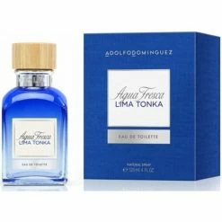 Adolfo Dominguez Agua Fresca Lima Tonka Eau de Toilette Natural Spray 120 ml